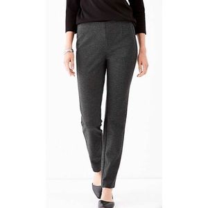 J Jill Ponte Slim Leg Legging Pants